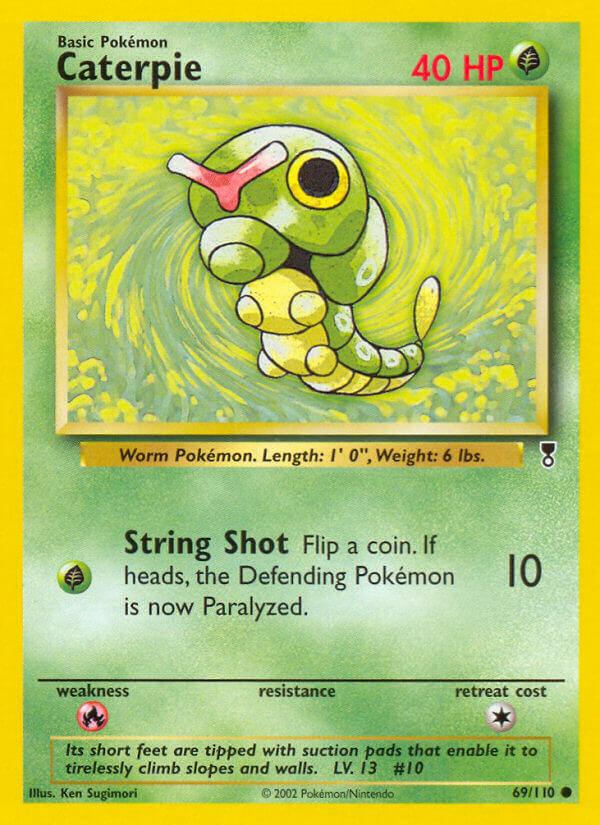 Carte Pokémon: Caterpie [Chenipan]