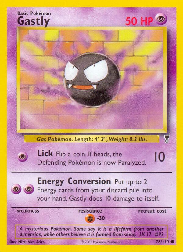 Carte Pokémon: Gastly [Fantominus]