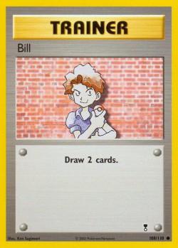 Carte Pokémon: Bill