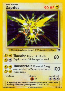 Carte Pokémon: Zapdos