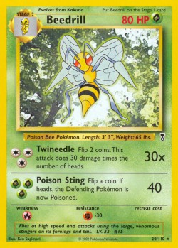 Carte Pokémon: Beedrill