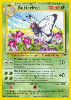 Carte Pokémon: Butterfree