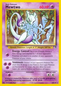 Carte Pokémon: Mewtwo