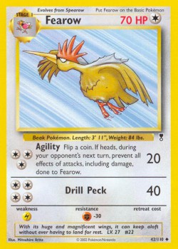 Carte Pokémon: Fearow