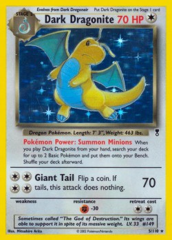 Carte Pokémon: Dark Dragonite