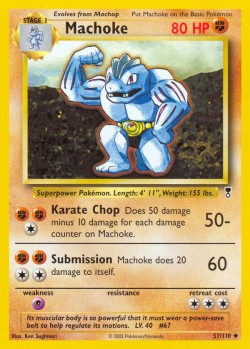 Carte Pokémon: Machoke