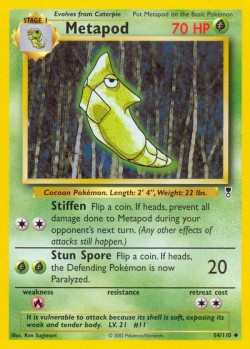 Carte Pokémon: Metapod