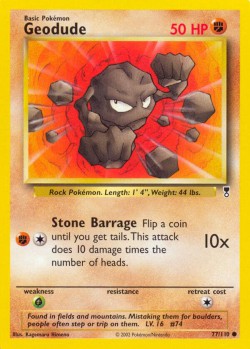 Carte Pokémon: Geodude