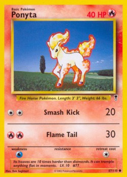 Carte Pokémon: Ponyta