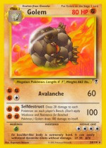 Carte Pokémon: Grolem