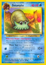 Carte Pokémon: Amonita