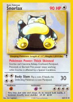 Carte Pokémon: Ronflex