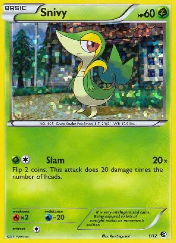 Carte Pokémon: Snivy [Vipélierre]