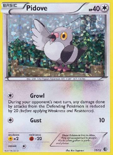 Carte Pokémon: Pidove [Poichigeon]