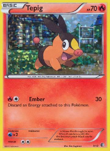 Carte Pokémon: Tepig [Gruikui]