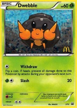 Carte Pokémon: Dwebble