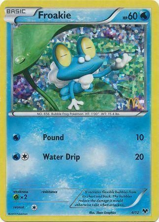 Carte Pokémon: Froakie [Grenousse]