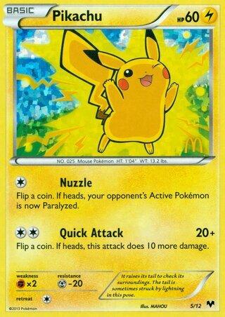 Carte Pokémon: Pikachu [Pikachu]