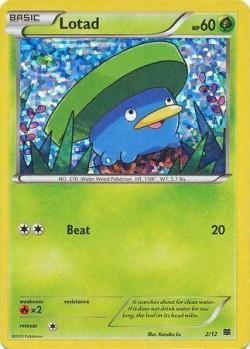 Carte Pokémon: Lotad