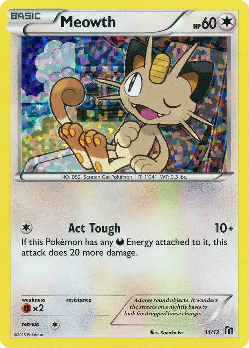 Carte Pokémon: Meowth [Miaouss]