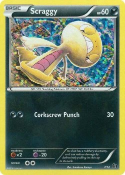 Carte Pokémon: Scraggy