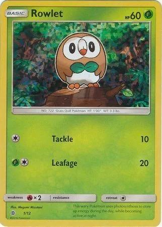 Carte Pokémon: Rowlet [Brindibou]