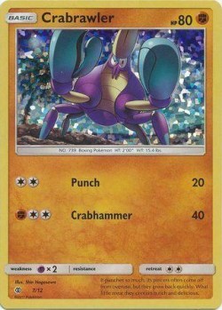 Carte Pokémon: Crabrawler