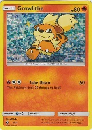 Carte Pokémon: Growlithe [Caninos]