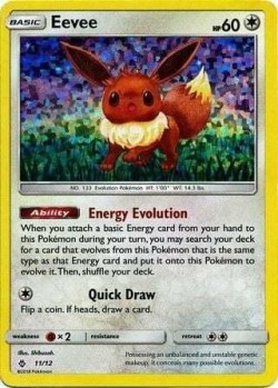 Carte Pokémon: Eevee