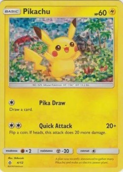 Carte Pokémon: Pikachu