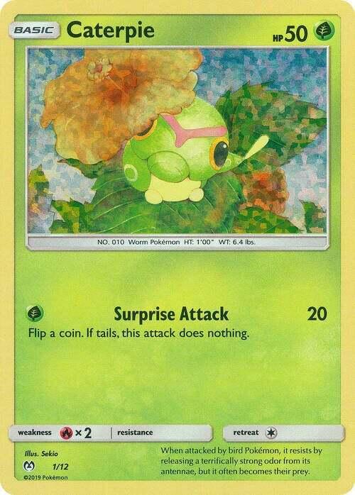 Carte Pokémon: Caterpie [Chenipan]