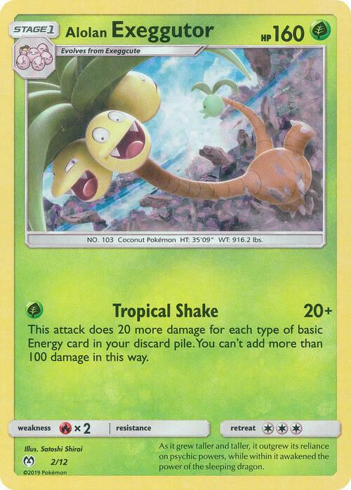 Carte Pokémon: Alolan Exeggutor [Noadkoko d'Alola]