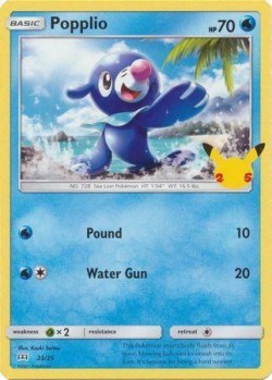 Carte Pokémon: Popplio