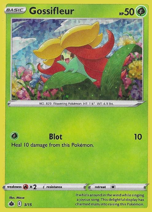 Carte Pokémon: Gossifleur [Tournicoton]