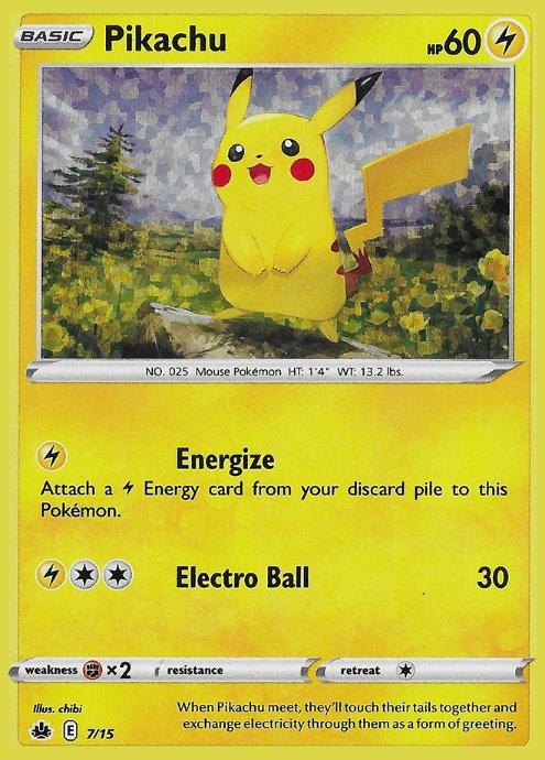 Carte Pokémon: Pikachu [Pikachu]