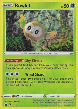 Carte Pokémon: Rowlet