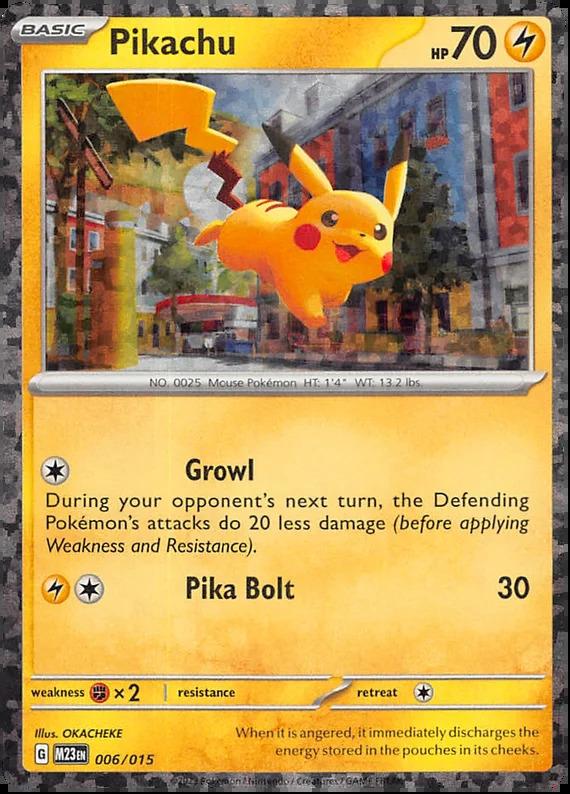 Carte Pokémon: Pikachu [Pikachu]