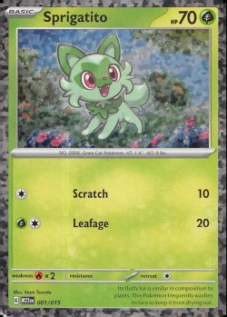 Carte Pokémon: Sprigatito