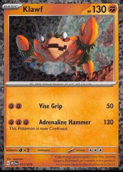 Carte Pokémon: Klawf