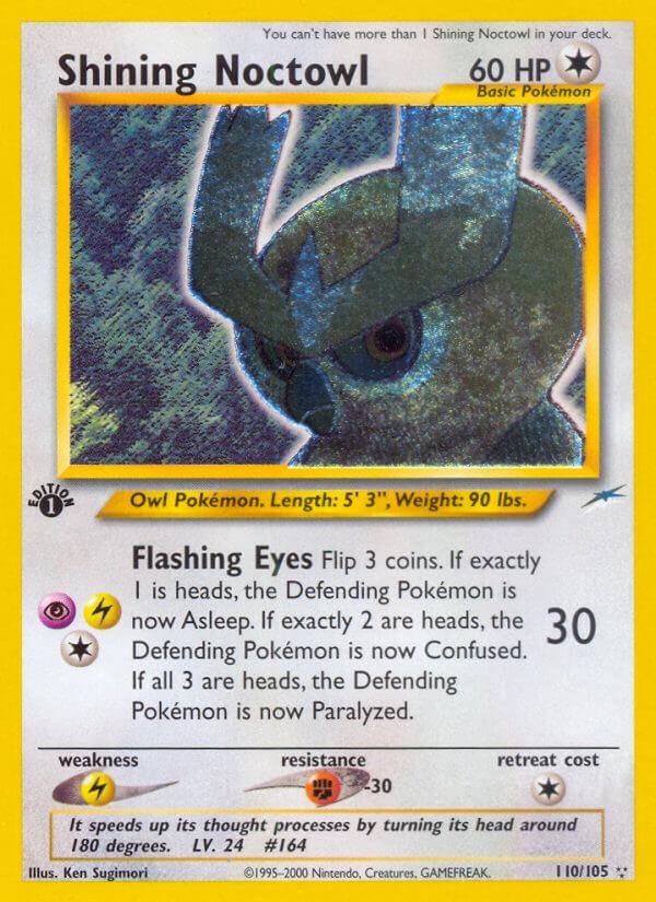 Carte Pokémon: Shining Noctowl [Noarfang brillant]