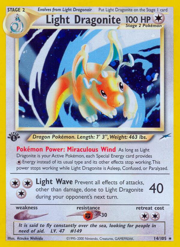 Carte Pokémon: Light Dragonite [Dracolosse lumineux]