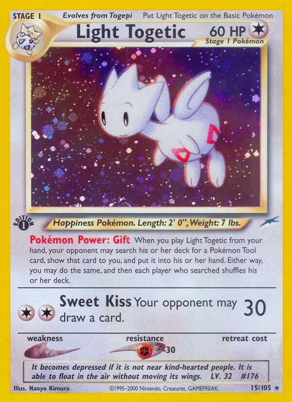 Carte Pokémon: Light Togetic [Togetic lumineux]