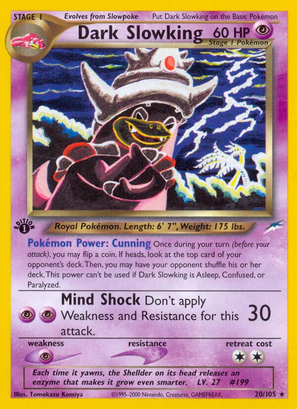 Carte Pokémon: Dark Slowking [Roigada obscur]