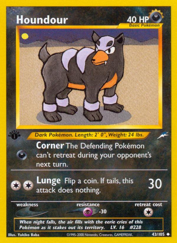 Carte Pokémon: Houndour [Malosse]