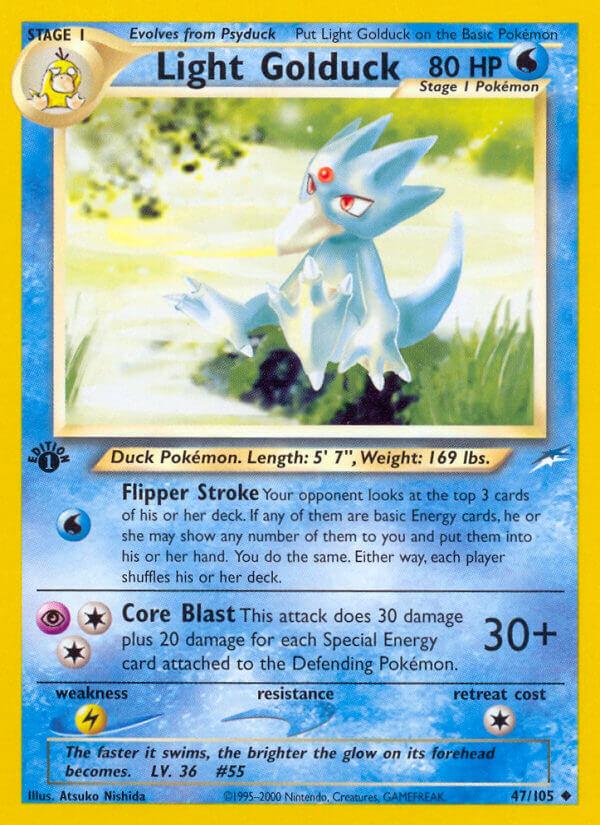 Carte Pokémon: Light Golduck [Akwakwak lumineux]