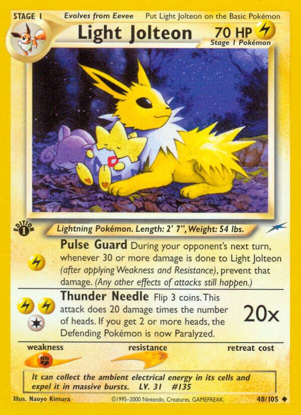 Carte Pokémon: Light Jolteon [Voltali lumineux]