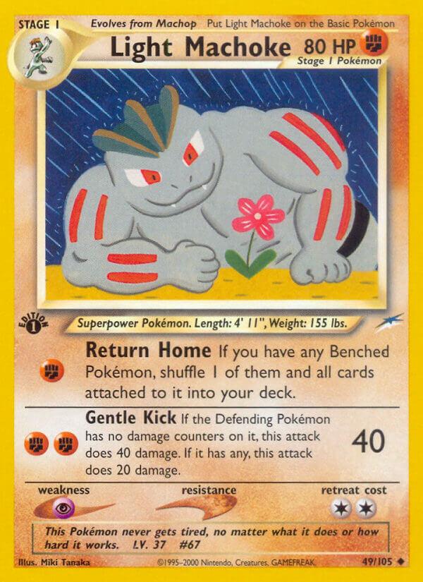 Carte Pokémon: Light Machoke [Machopeur lumineux]