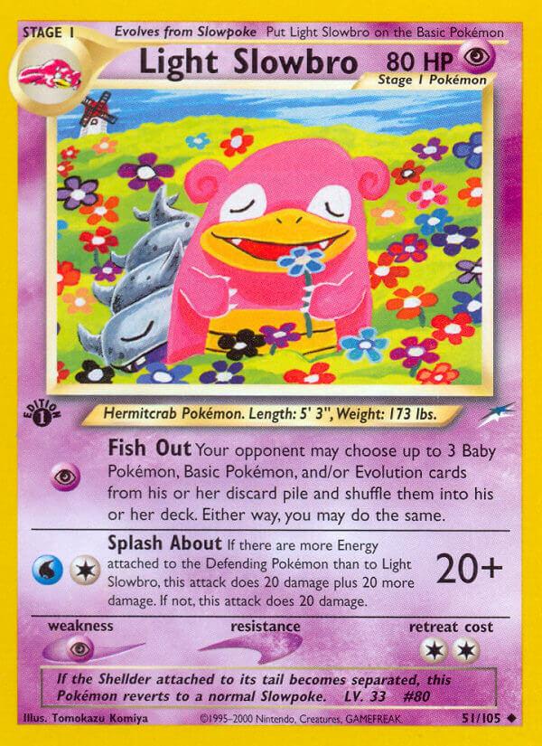 Carte Pokémon: Light Slowbro [Flagadoss lumineux]