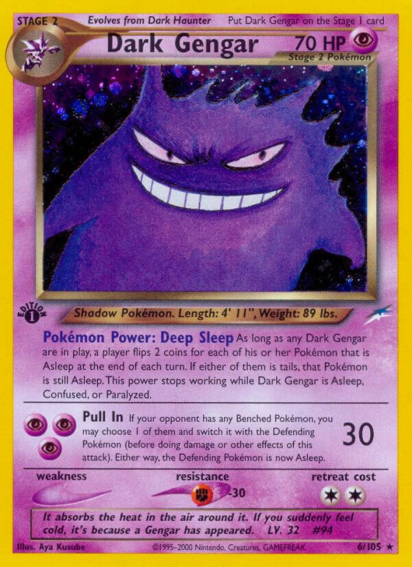 Carte Pokémon: Dark Gengar [Ectoplasma obscur]