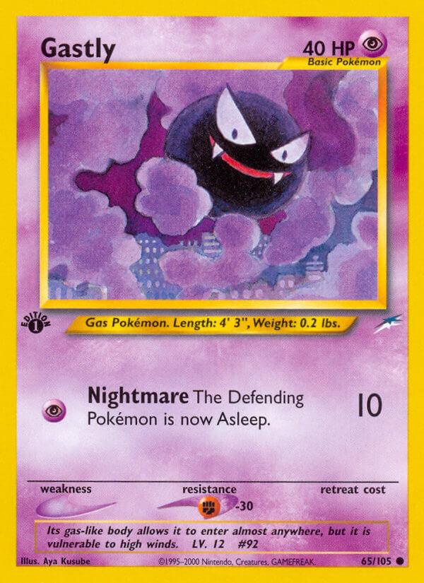 Carte Pokémon: Gastly [Fantominus]